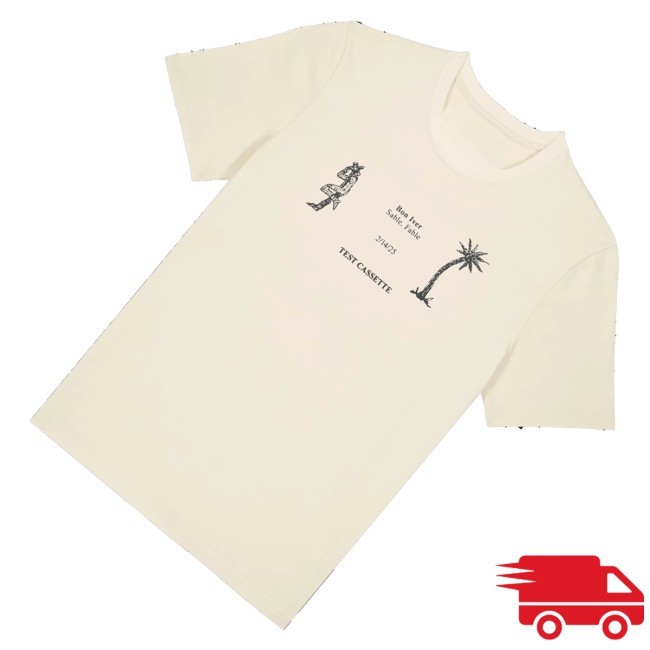 Bon Iver Merch Cassette Tee