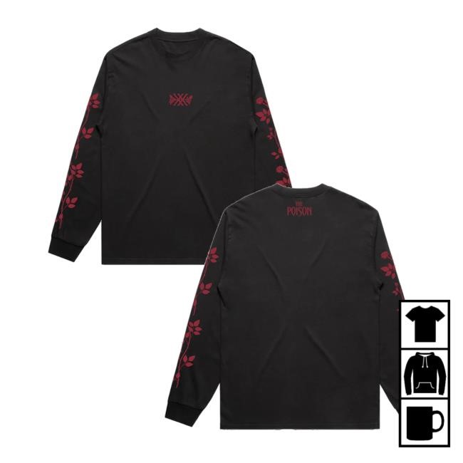 Bullet For My Valentine Merch Store Shop The Poison 20Th Anniversary Black Sweater