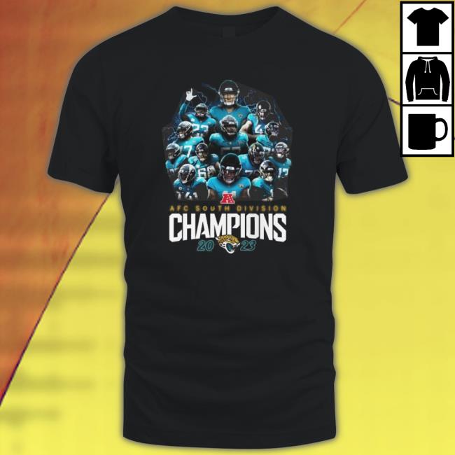 Jacksonville Jaguars Afc South Division Champions 2023 Shirts