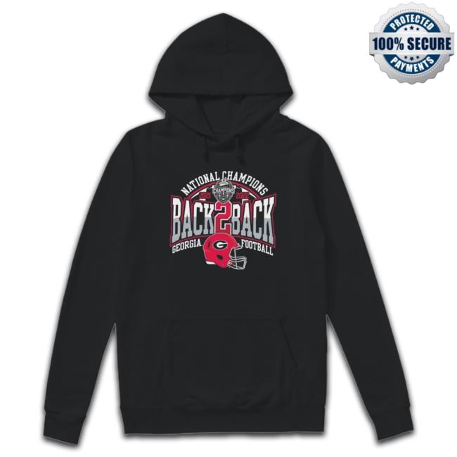 Official Georgia Champion 2022 National Champions Back To Back Tee Shirt