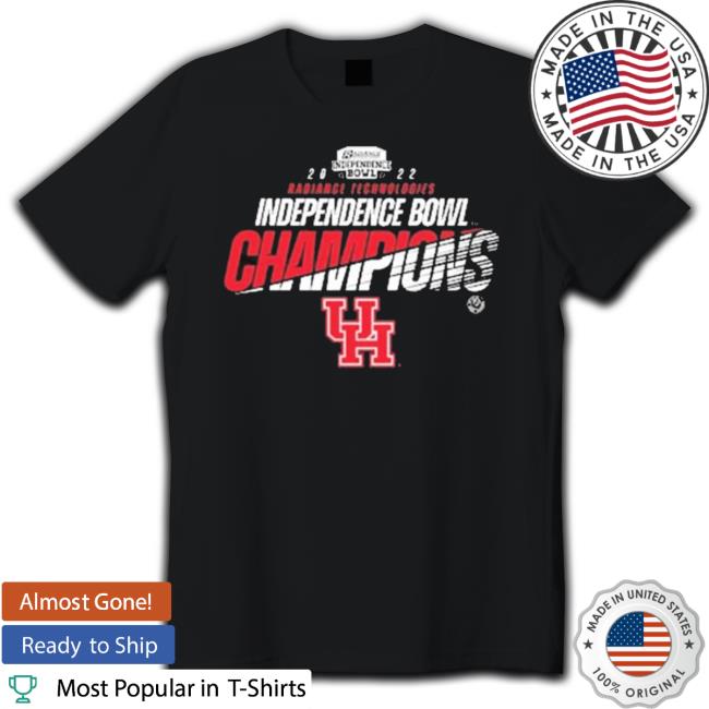 Houston Cougars 2022 Independence Bowl Champions Tee