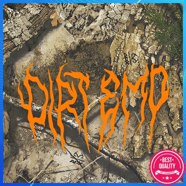 Ruston Kelly Merch Dirt Emo Camo Long Sleeve T Shirt Ruston Kelly Merch Dirt Emo Camo T-Shirt