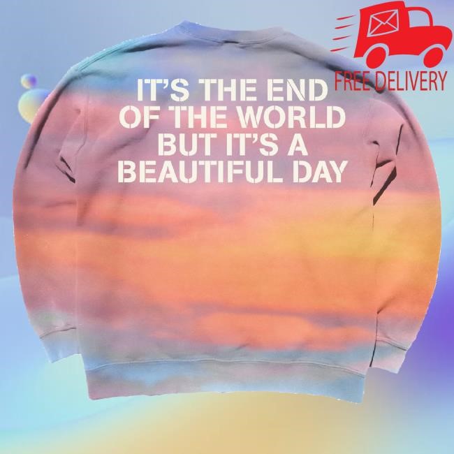 Thirty Seconds To Mars Merch It's The End Of The World But It's A Beautiful Day Sunset New Shirt