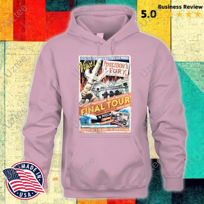 Universalorlando Store Poseidon's Fury Final Tour Adult Sweatshirt Universalorlando Store Poseidon's Fury Final Tour Adult Hoodie