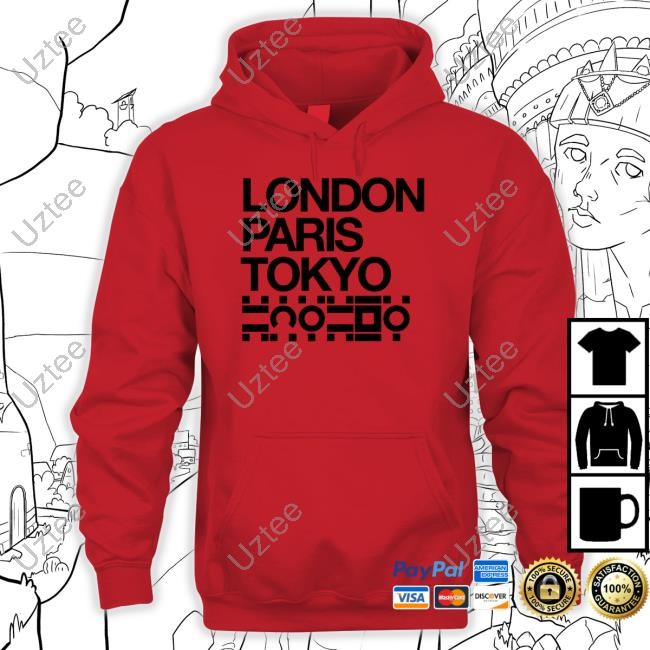 Official London Paris Tokyo Krakoa Tee