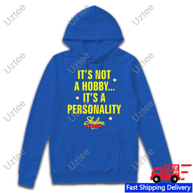 Cincy Shirts Merch It's Not A Hobby It's A Personality Long Sleeve