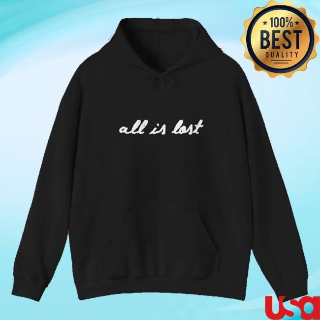 Johnny Goth Merch Store Shop All Is Lost Skull Sweatshirt