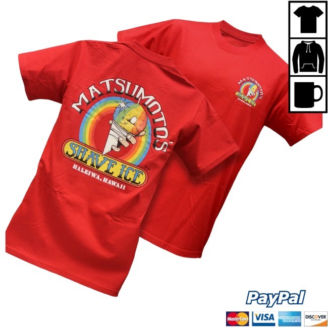 Trending Matsumoto Shave Ice Merch Haleiwa Hawai Shirt
