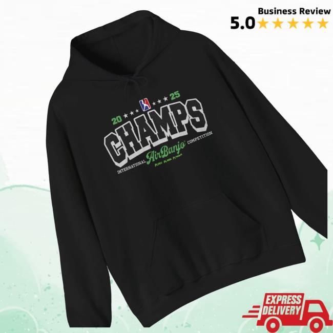 Official Badmagic Productions Air Banjo Champs B&T Tee Shirt