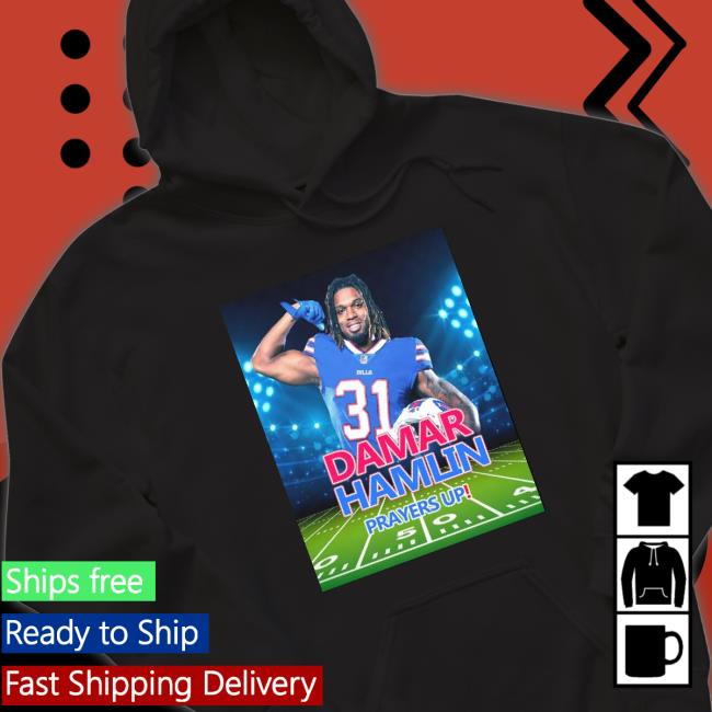 Buffalo Bills Damar Hamlin Prayers Up Long Sleeve Shirt