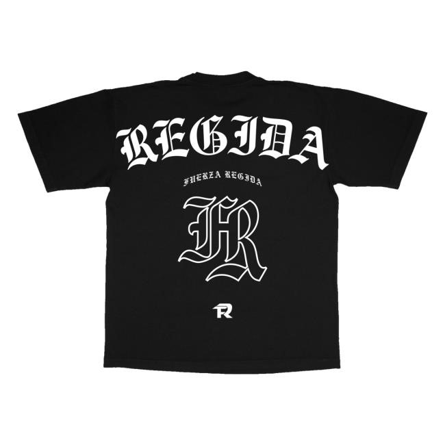 Fuerza Regida Merch Store Shop October Essential Black Shirts