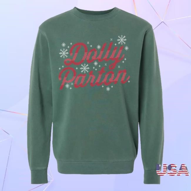 Trending Dolly Parton Merch Store Dolly Green Holiday Funny Shirt