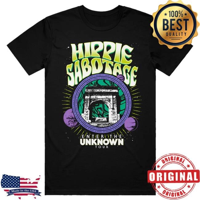 Original Hippie Sabotage Store Merch Arch Long Sleeve Shirt