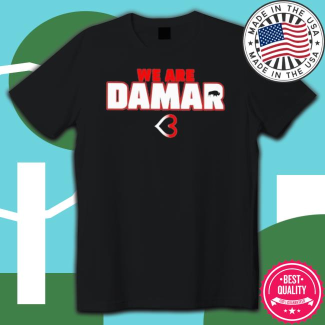 Official We Are Damar Hamlin Fundraiser Long Sleeve Shirt
