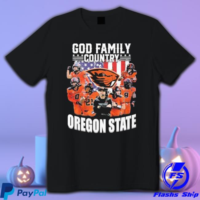 God Family Country Oregon State Classic Shirt