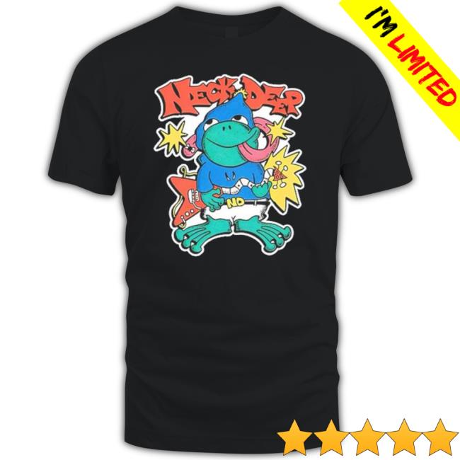 Official Neck Deep Frog Shirt