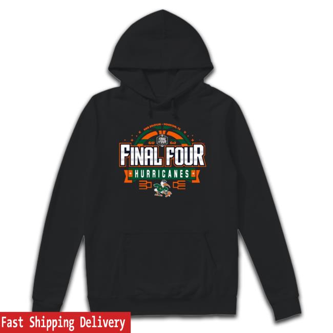 Miami Hurricanes 2023 Ncaa Final Four Nrg Stadium, Houston Shirt