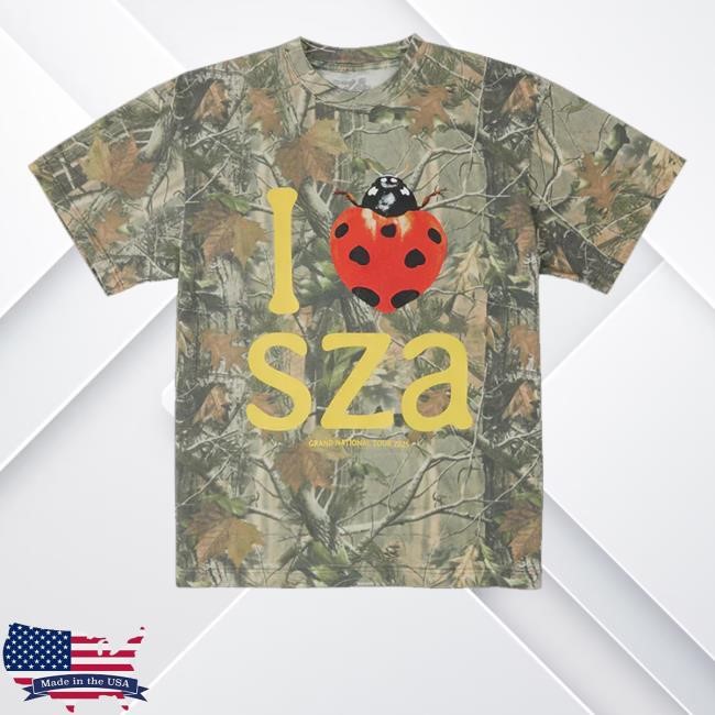 Official Sza Sos Merch Shop Store Sza I Love Sza Classic Shirt