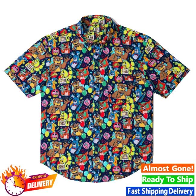 Official Rsvlts Merch Five Nights At Freddy's Fantasy And Fun Funny Shirt