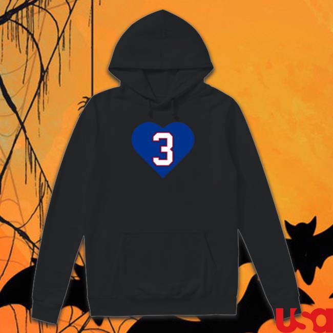 Pray For Damar Hamlin Heart 3 Damar Hamlin Classic Shirt