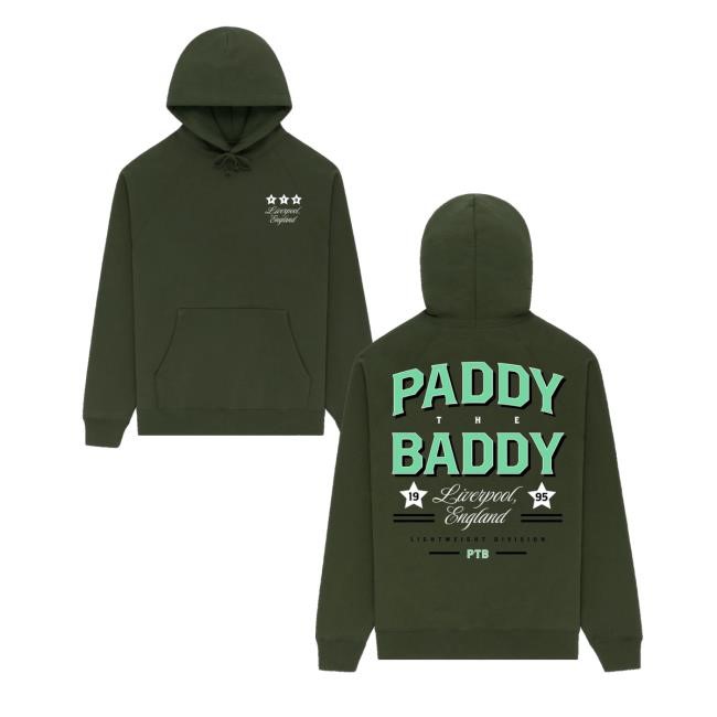 The Baddy Merch Ptb 1995 Dark Green Tee Shirt