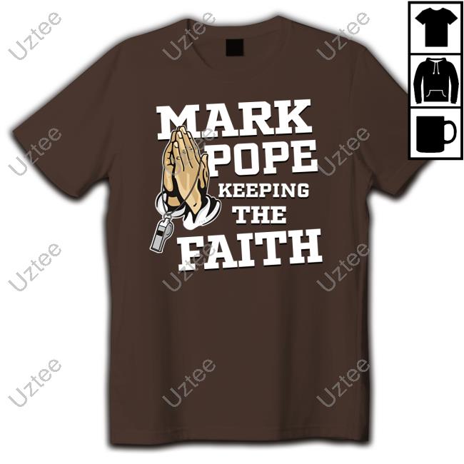 Collegehoopstoday Store Mark Pope Keeping The Faith Sweatshirt