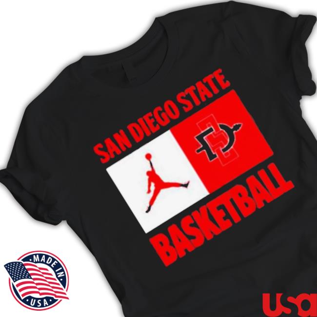 Official San Diego State Basketball shirt
