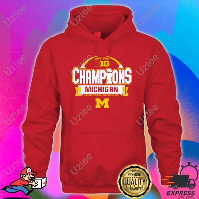 Michigan Big 10 Championship Tee Shirt