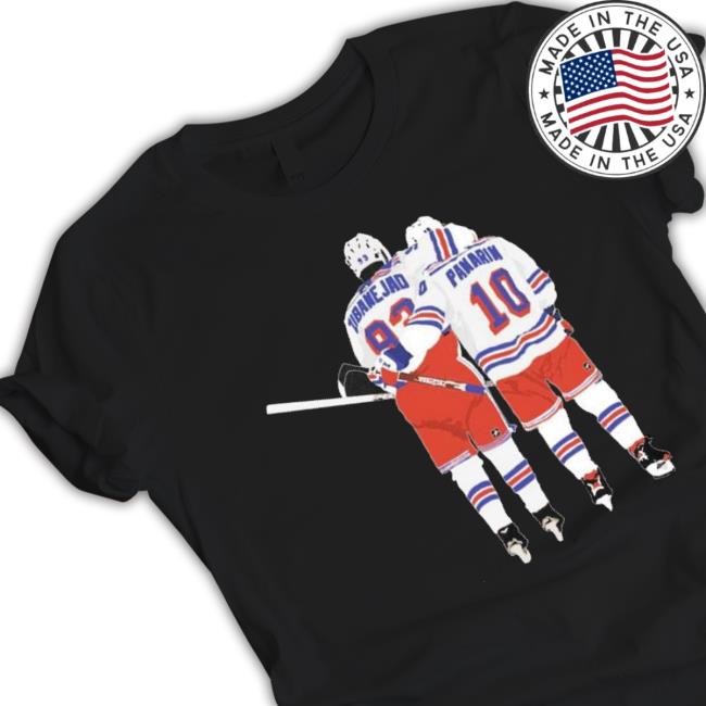 Mika Zibanejad And Artemi Panarin New York Rangers ShirtMika Zibanejad And Artemi Panarin New York Rangers Long Sleeve Shirt