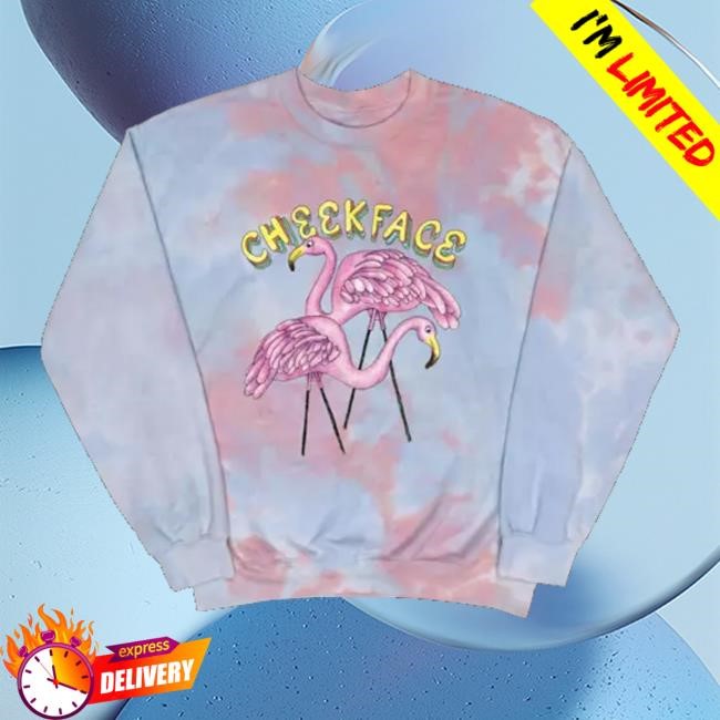 Cheekface Merch Store Pacific Flamingo Sweatshirt