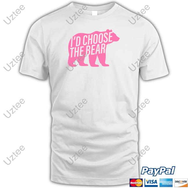 Official Confettirebels I'd Choose The Bear Tee Shirt