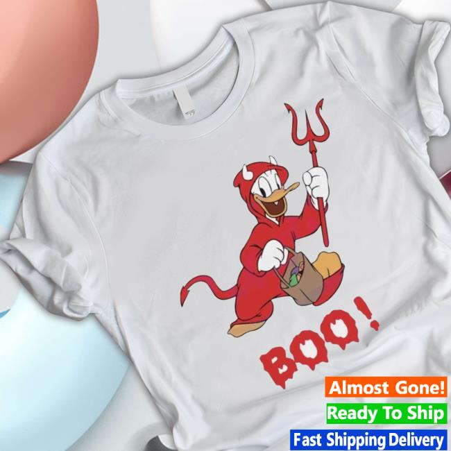 Funny Donald Duck Boo Witch Vibe Sweatshirt