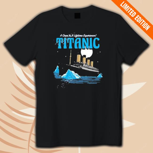 Product Harebrained A Once In A Lifetime Experience Titanic Funny shirt, hoodie, tank top, sweater and long sleeve t-shirt