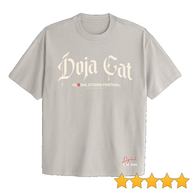 Global Citizen Store Gcf 2024 Doja Cat Hooded Sweatshirt