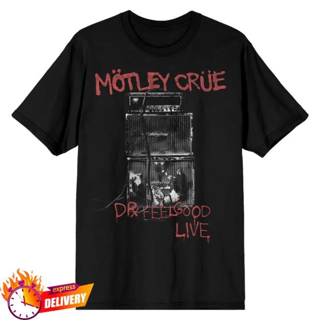 Mötley Crüe Shop Merch Dr. Feelgood Live Sweatshirt
