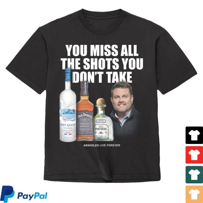 Linda Finegold Merch Miss All Shots United Assholes Live Forever Black Shirt