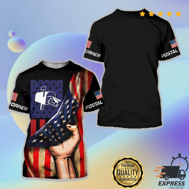 Pround Postal Worker 3D All Over Printed T-Shirt