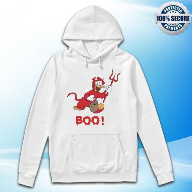Funny Donald Duck Boo Witch Vibe Long Sleeve Funny Donald Duck Boo Witch Vibe Tee Shirt