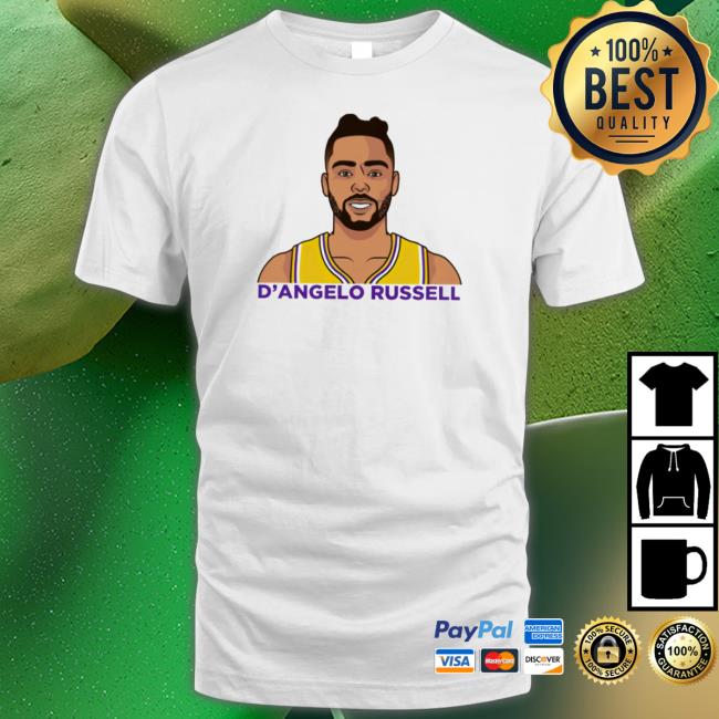 La Lakers D’Angelo Russell Basketball Player Shirt