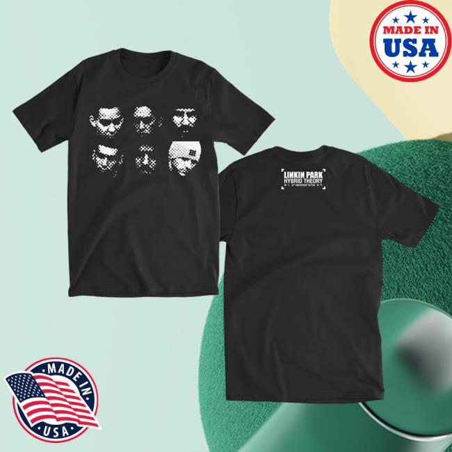 Official Linkin Park Merch Store Hybrid Theory 20Th Anniversary Lp Ht: 20 [Fm] Black Tshirt LinkinPark Apparel Clothing Shop