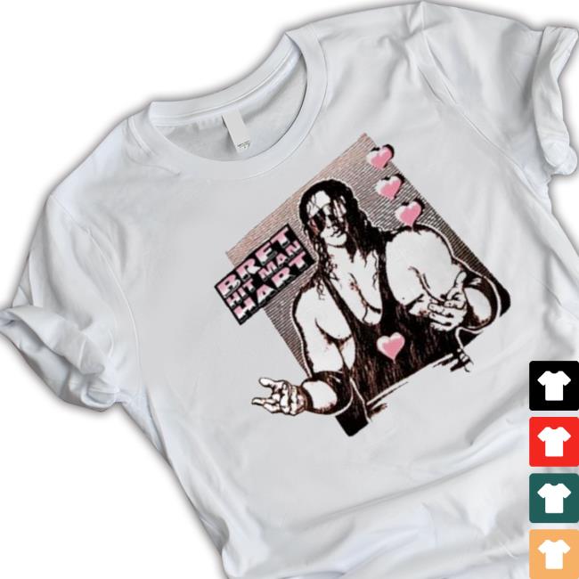 Trending Bret The Hitman Hart 1990 Wwf Hoodie Sweatshirt