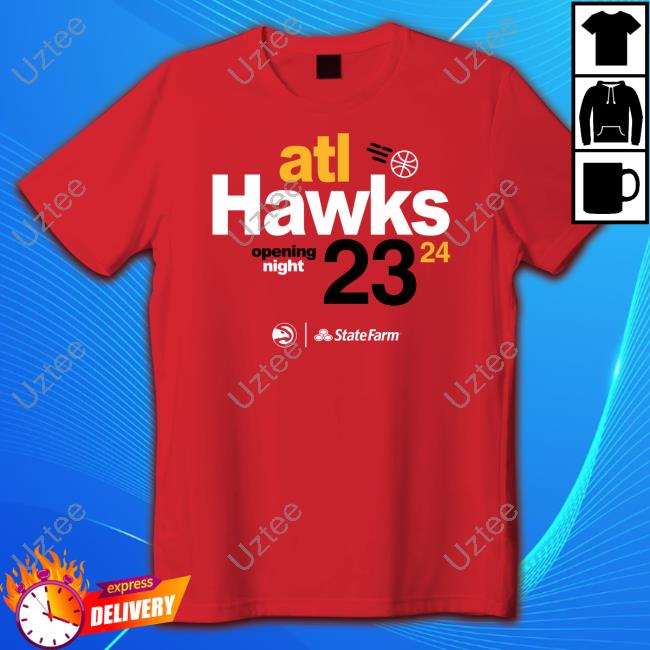 State Farm Atlanta Hawks Opening Night 23 24 Hoodie