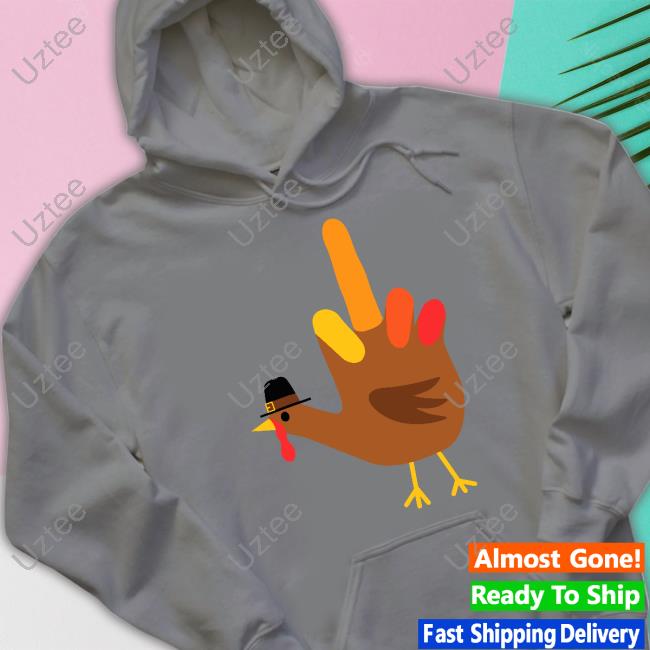 Thanksgiving Bird Funny Hand Turkey Funny T Shirt Thanksgiving Bird Funny Hand Turkey Tee