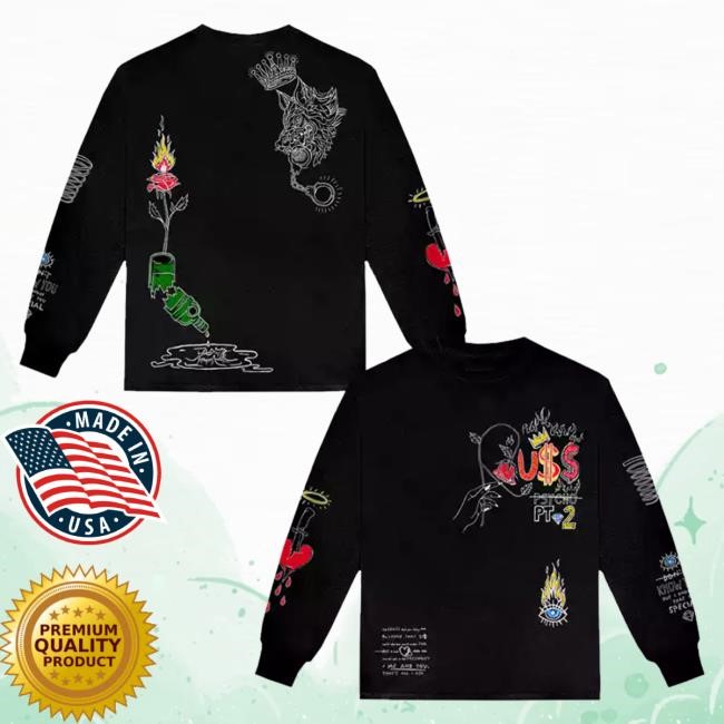 Merchbar Merch Psycho Pt. 2 Long Sleeve Hoodie Official Merchbar Merch Psycho Pt. 2 Long Sleeve Long Sleeve Shirt