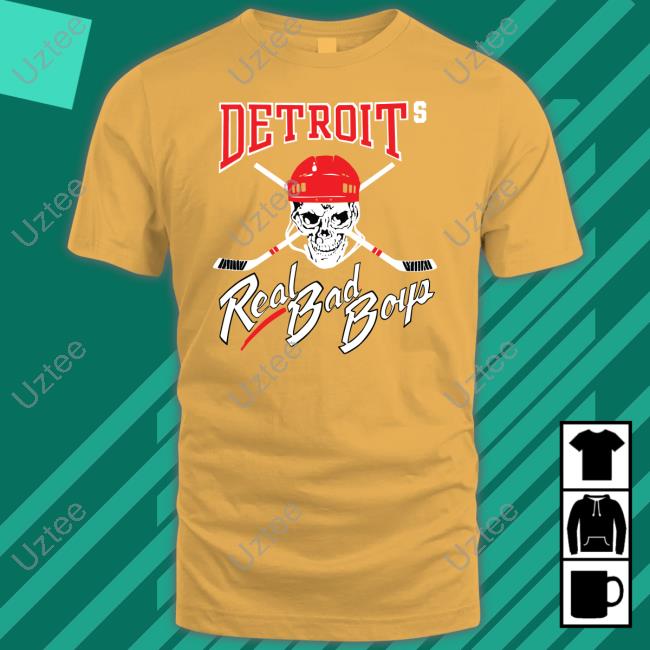 Bob Probert Wears Detroits Real Bad Boys Tee Shirt Jen Nhlhistorygirl
