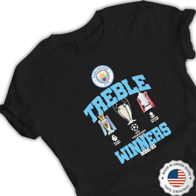 Manchester City Treble Winners 2022 – 2023 Season shirt, hoodie, tank top, sweater and long sleeve t-shirt