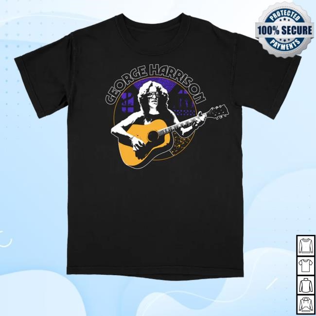 George Harrison Store Merch Living In The Material World Guitar Sweatshirt