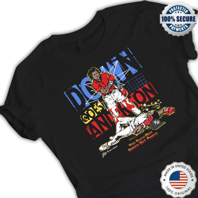 Trending Down Goes Anderson Limited Edition New Shirt