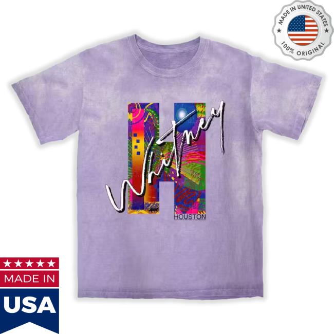 Official H Is For Houston Color Blast Unisex Sweatshirt