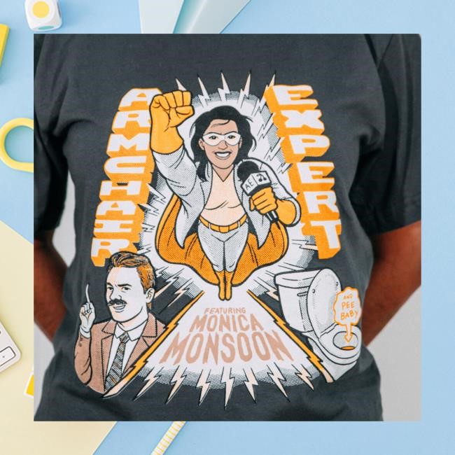 Armchair Expert Merch Store Monica Monsoon Sweatshirt
